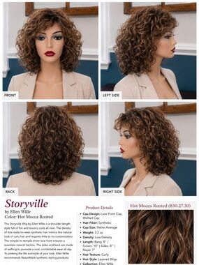 Storyville PETITE-AVERAGE by Ellen Wille in Hot Mocca-R 830.27.30